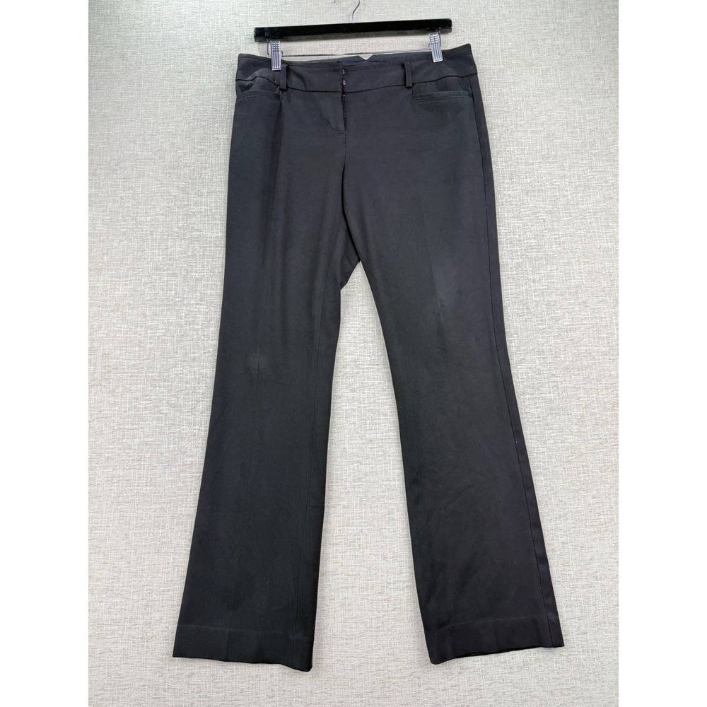 Express Columnist Black Bootcut Dress Pants Womens Size 4S Short Professional